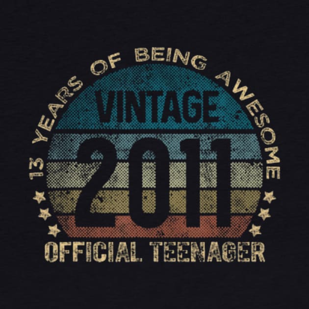 Official Teenager 13th Birthday 13 Year Old Vintage by Daysy1